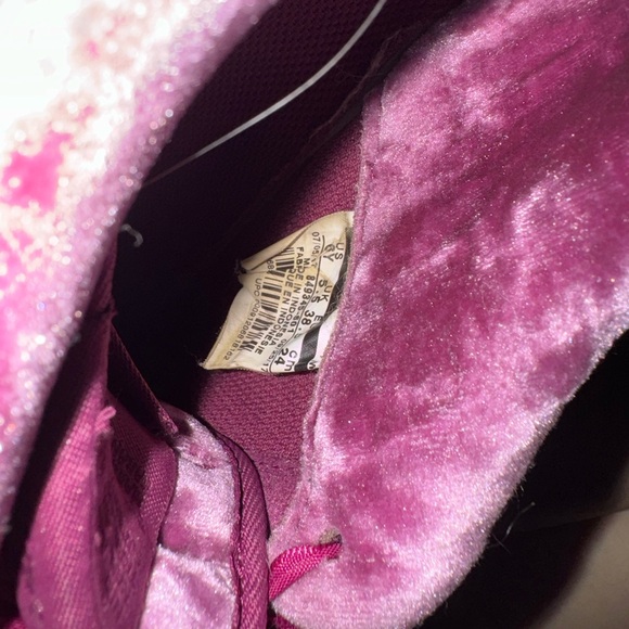 Velvet Air Force 1s - Picture 4 of 4